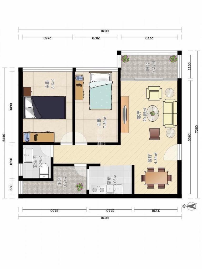 深圳联美新天地华府二手房房源图片