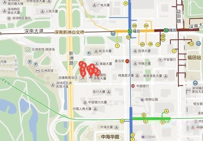 深圳国际商会大厦二手房房源图片