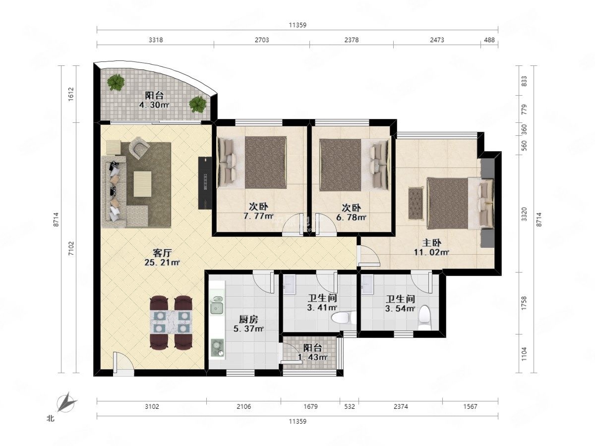 深圳桂芳园四期二手房房源图片