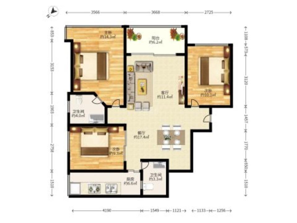 深圳星都豪庭二手房房源图片