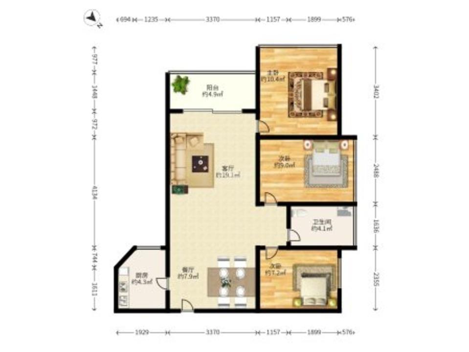 深圳英郡年华三期二手房房源图片