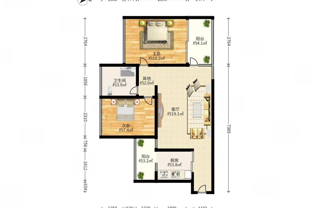 深圳英郡年华花园一期二手房房源图片