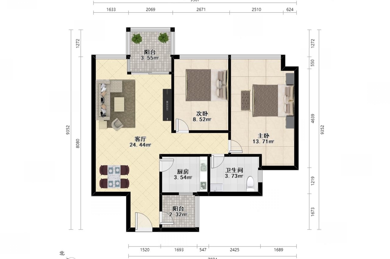 深圳桂芳园六期二手房房源图片