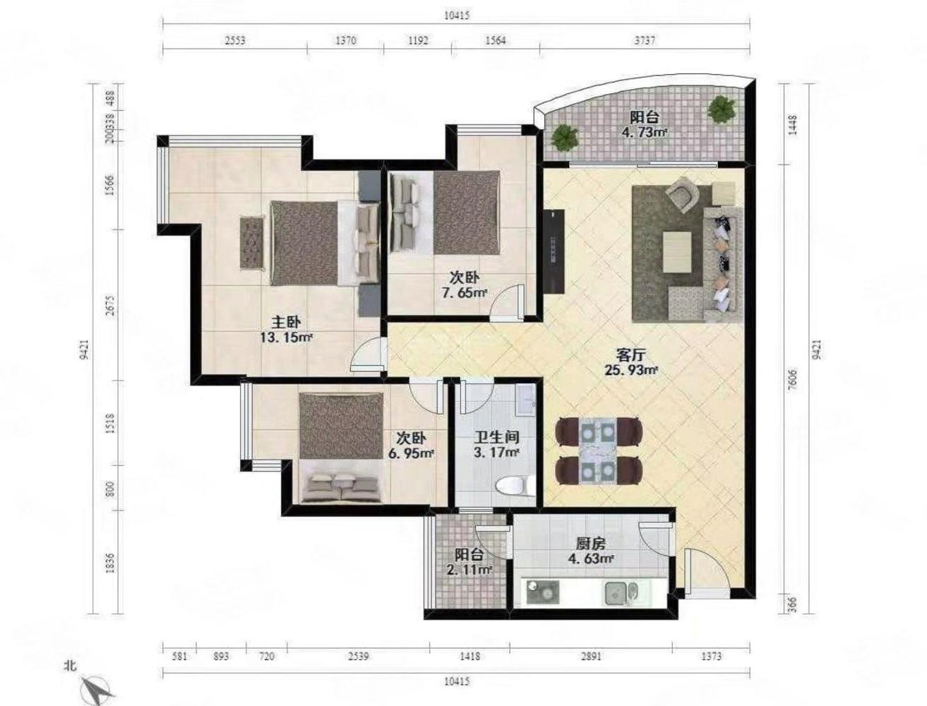深圳泰雅园二手房房源图片