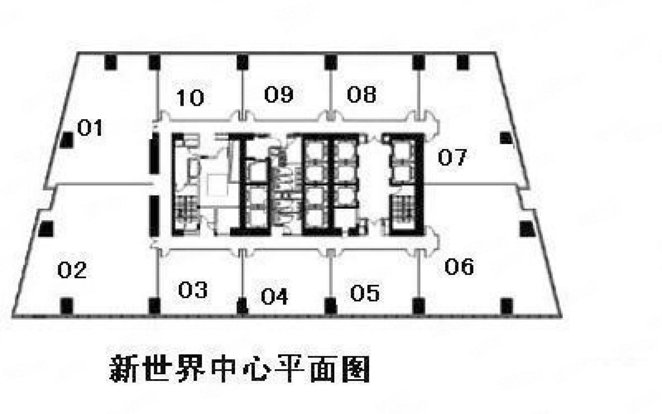 深圳新世界中心二手房房源图片