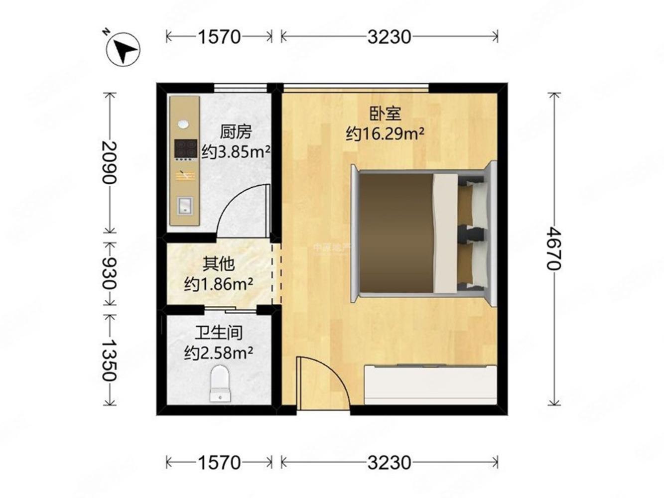 深圳大悦城天玺壹号(商住楼)二手房房源图片