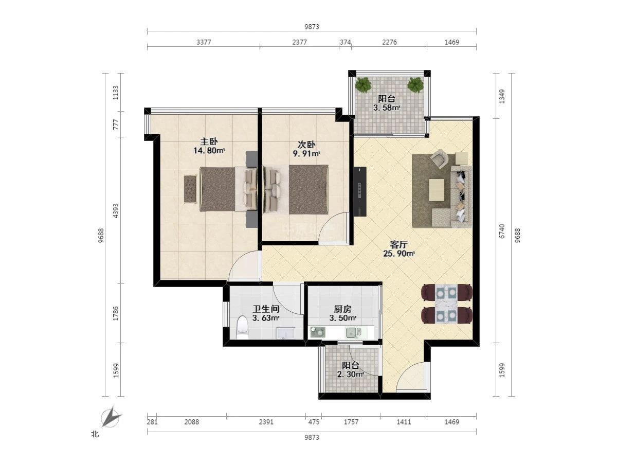 深圳桂芳园六期二手房房源图片