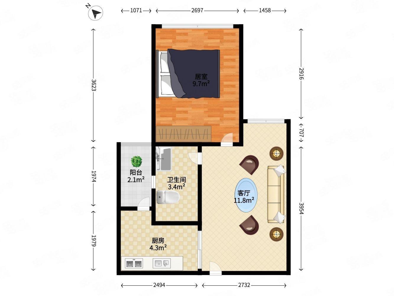 深圳京基凤凰印象二手房房源图片