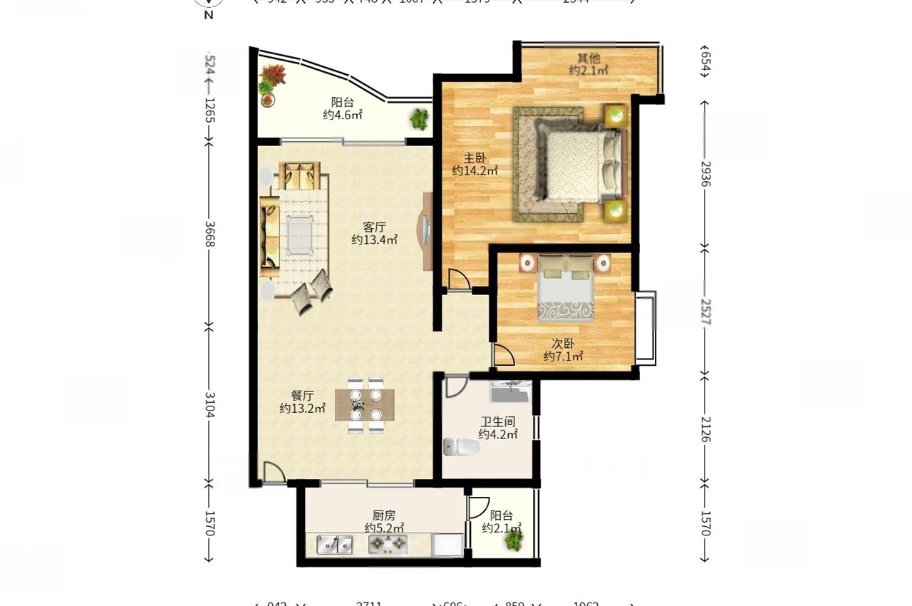 深圳观海台二手房房源图片
