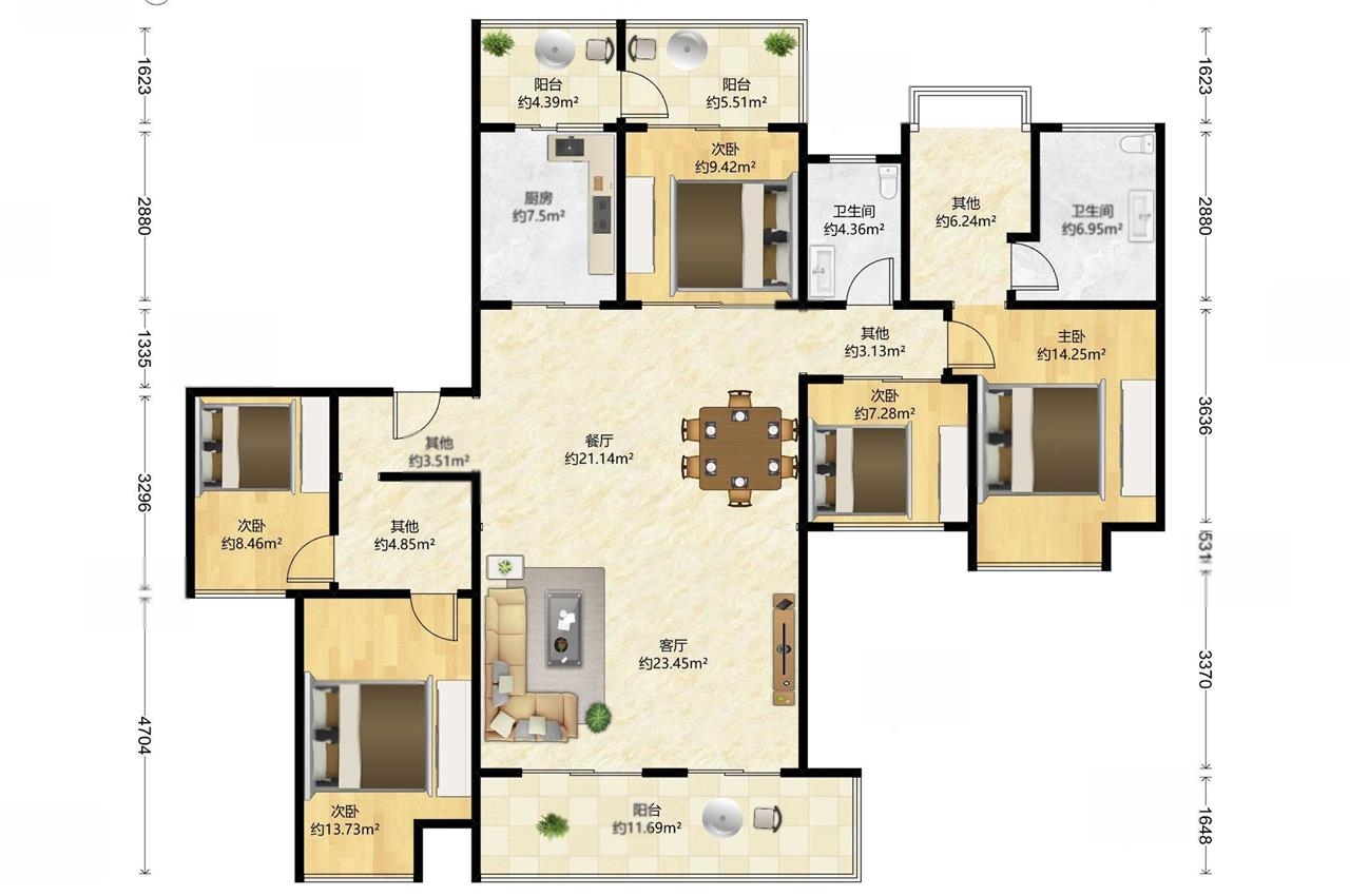 深圳雍景湾花园二手房房源图片