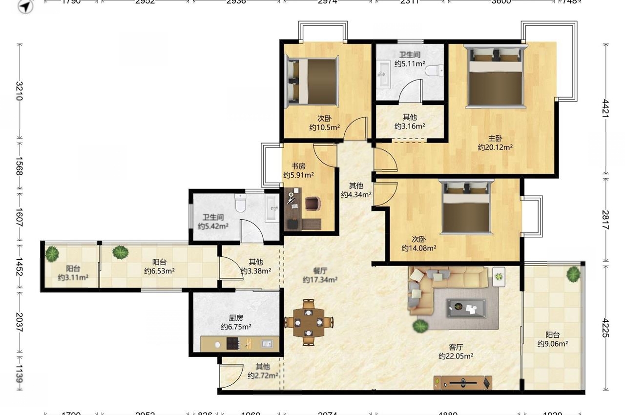 深圳海月花园二手房房源图片