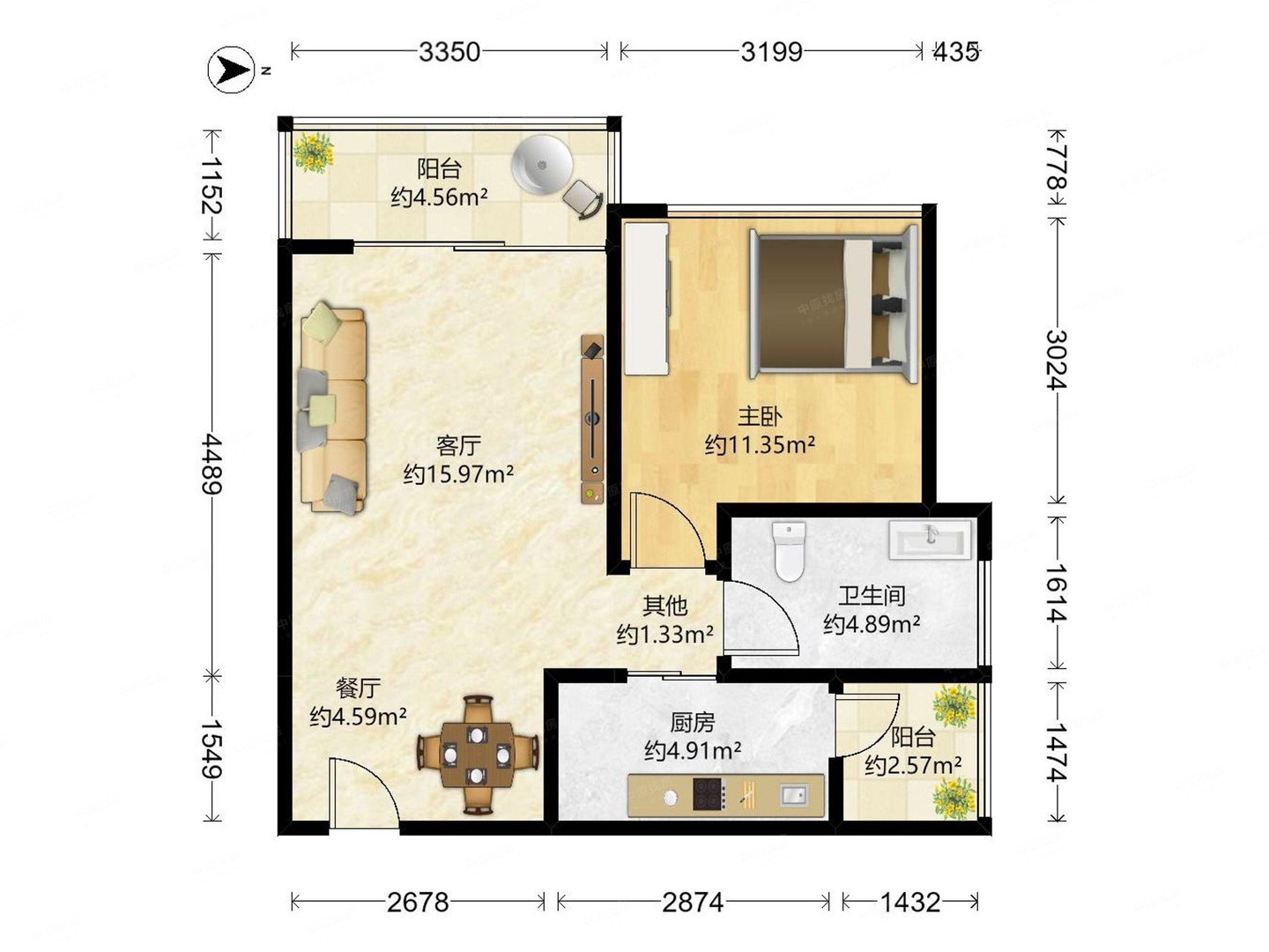 深圳佳兆业金翠园二手房房源图片
