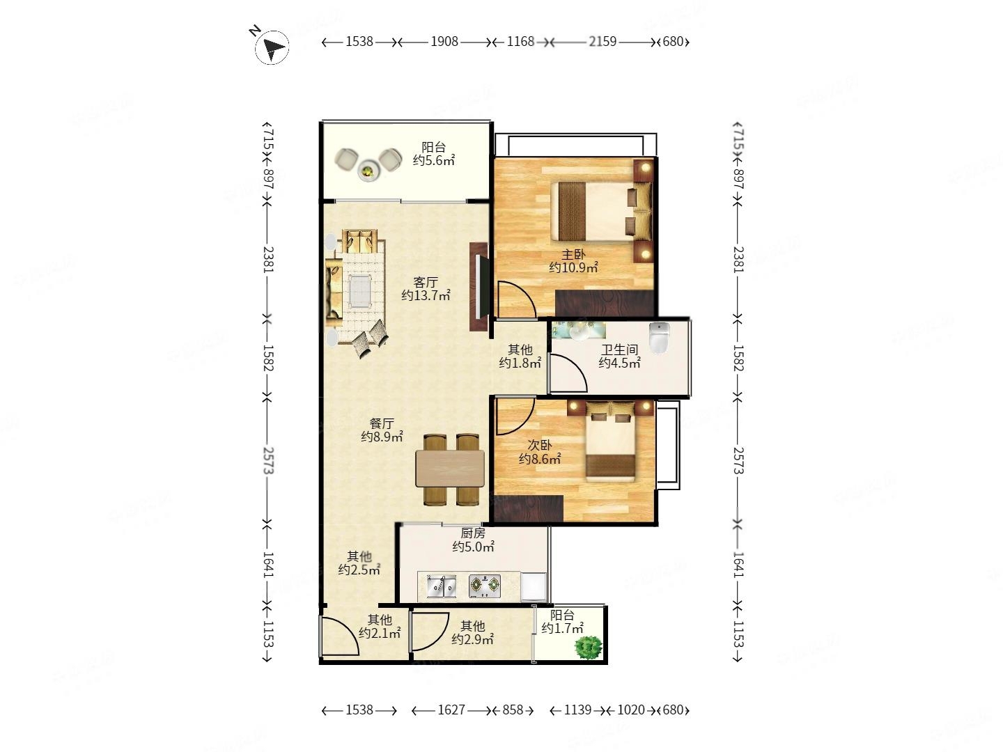 深圳合正锦湖逸园二手房房源图片