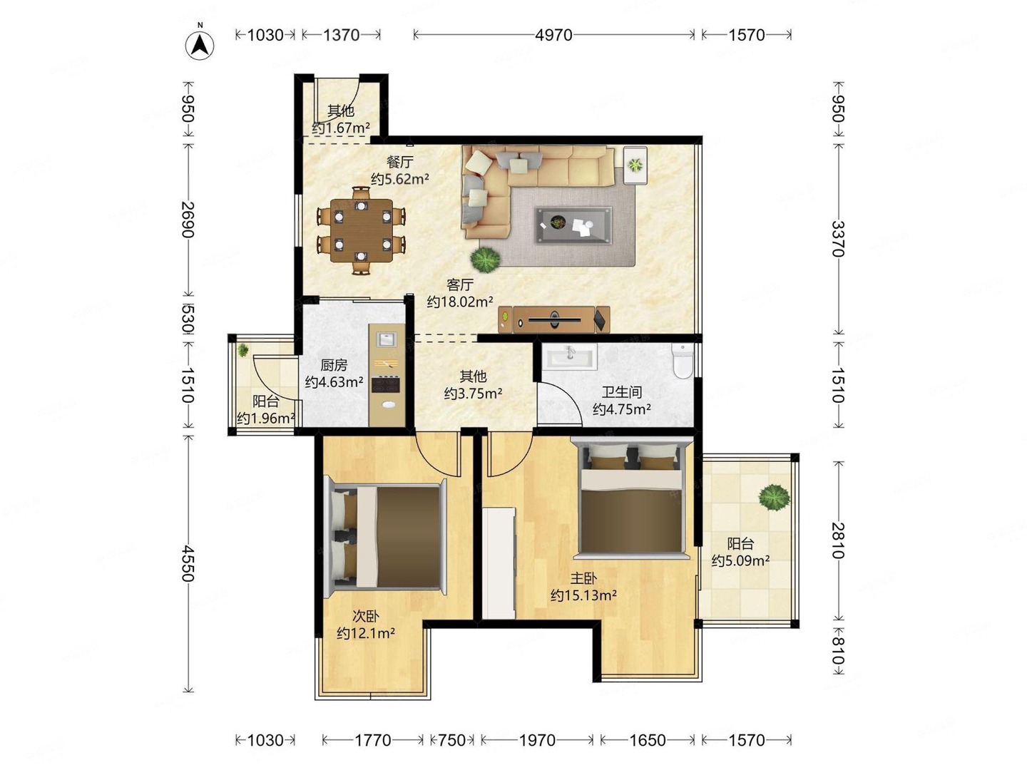 深圳花园城三期二手房房源图片