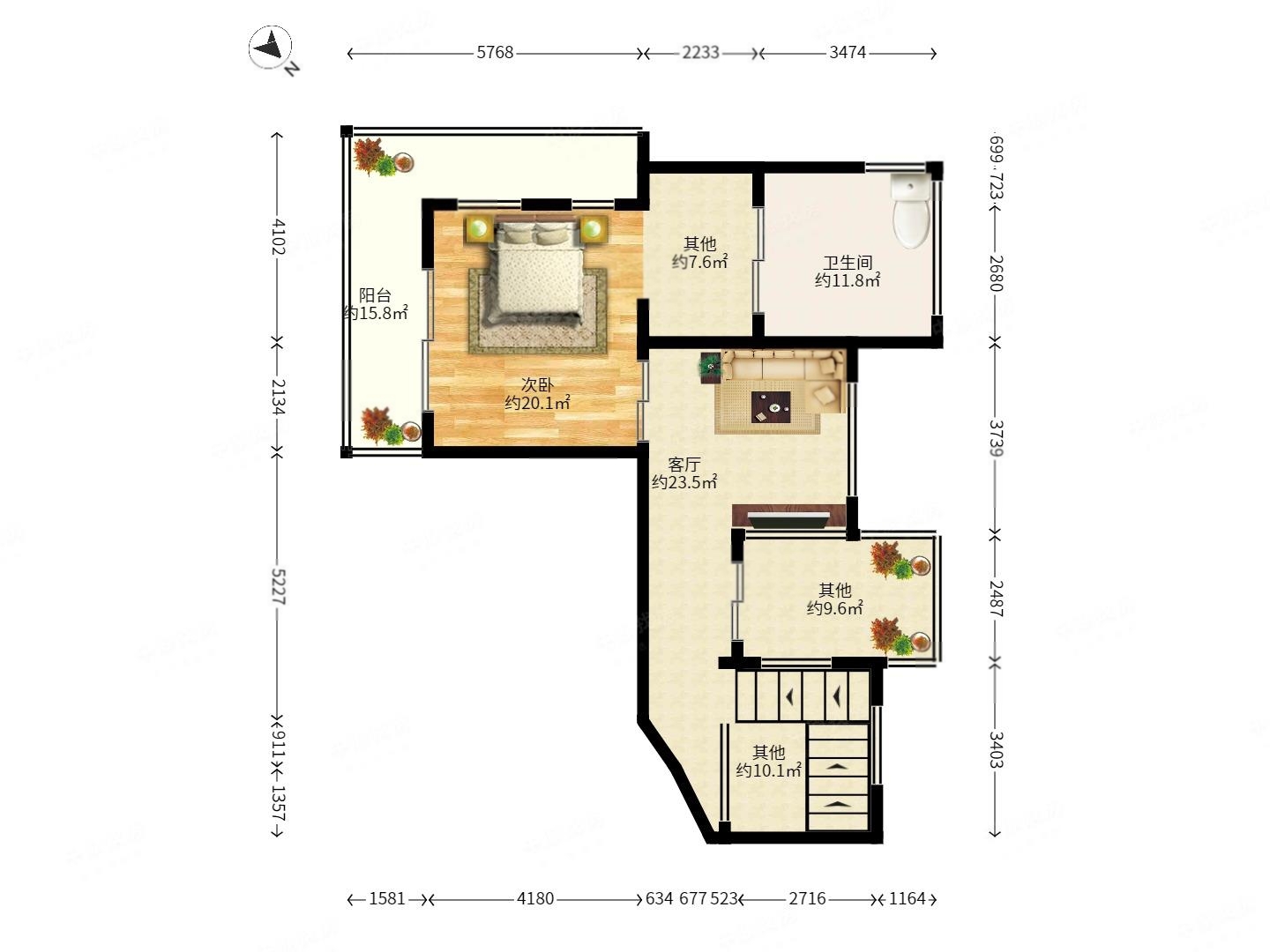 深圳南海玫瑰园二期二手房房源图片