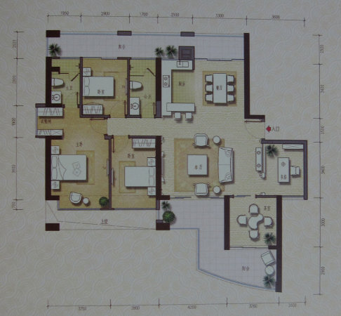 【多图】阅山华府租房,4000元/月,安静小区 空中花园 拎包入住 黄金