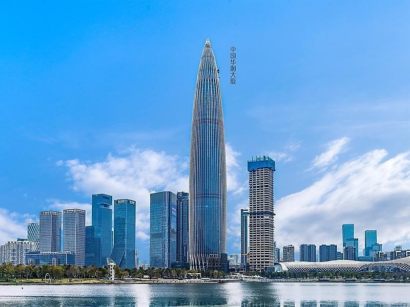 后海总部基地 中国华润大厦(春笋) 地标性建筑